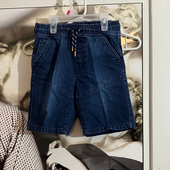 Other - Kids size 5/6 Navy Jeans Drawstring Shorts